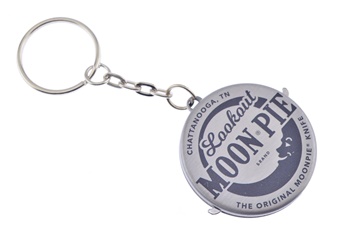 Moonpie Keychain Stainless