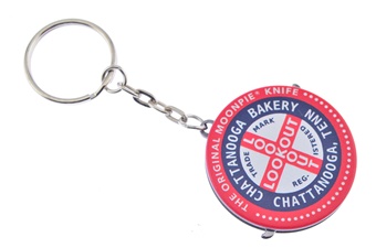 Moonpie Keychain White