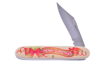 3" Merry Christmas Novelty Knife