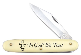 "In God We Trust" Novelty 3 3/8"