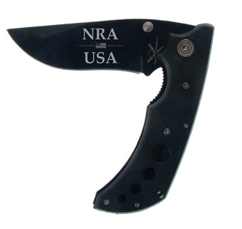 4.5" Black Aluminum Nra Snapshot Tactical