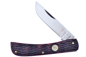 3.75" Dark Red Jig Bone Dirt Buster