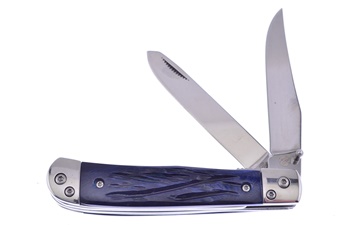 4.25" Blue Pickbn Assisted. Trapper