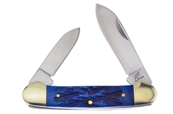 3.5" 440 Stainless Steel Blue Pickbone Canoe
