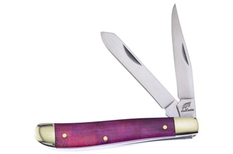 3.5" Purple Mother Of Pearl Bullet Trapper