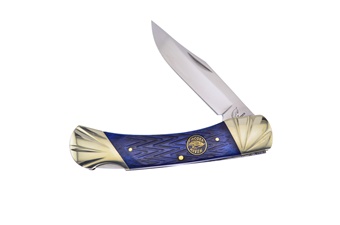 5" Blue Jigged Bone Bear Claw