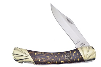 5" Snake Skin Lockback