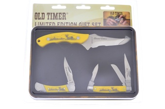 7" 3" 3.25" Old Timer 3pc Gift Tin
