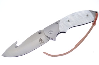 4.5" Composite White Tactical Folder