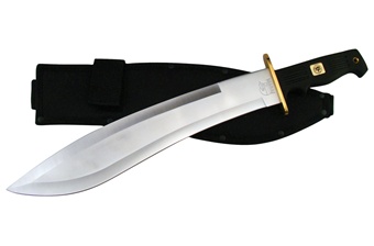 15" Composite Black Machette w/Sheath