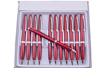 5.25" 12pc Red Pen Letter Opener