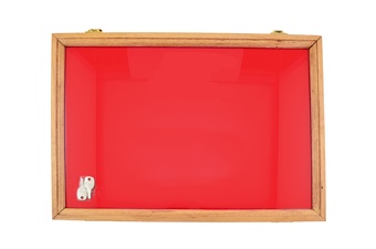12x18 Display Red w/Logo