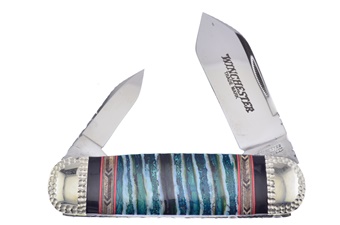 4.5" Painted Pony Winchester Blue Green Mammoth