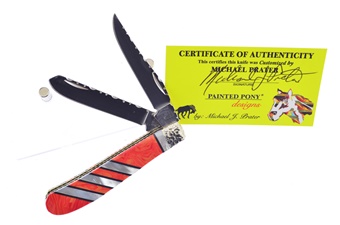 3.5" Painted Pony Case Spiny Trapper