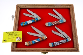 Case Painted Pony Trappers (4pc)