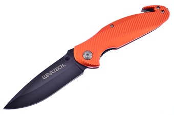4.5" Orange Aluminum Snapshot Tactical