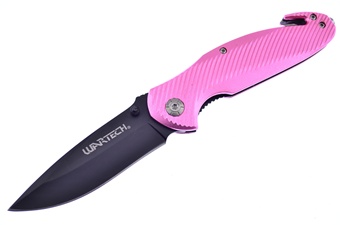 4.5" Pink Aluminum Snapshot Tactical