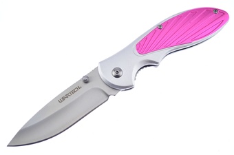 4.5" Pink Aluminum Snapshot Tactical