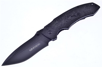 4.75" Black Aluminum Dragon Snapshot