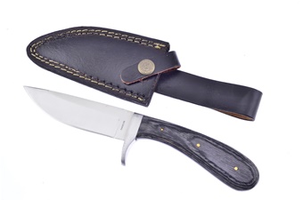 Red Deer Hunter w/ Leather Sheath