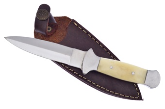 7.5" Red Deer Boot Knife