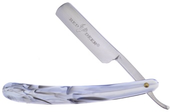 6.5" Red Deer Straight Razor