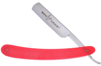 6.5" Red Deer Straight Razor