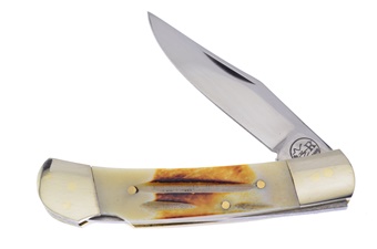 3.75" Lockback Second Cut Bone Handle