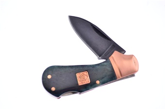 3" Rr Black Smoothbone Copper Bolster Stubby