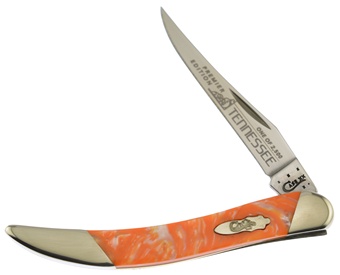 Case Small.Texas.Toothpick.Tennessee.Orange Slant