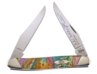 3.875" Case Abalone Corelon Muskrat