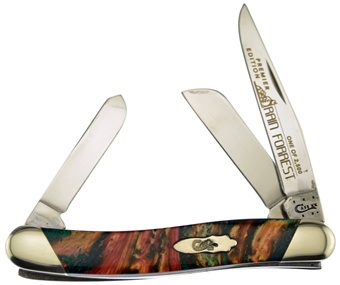 3.625" Case Rainforest Medium Stockman