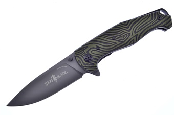 4.75" Green G-10 Ball Bearing Snapshot