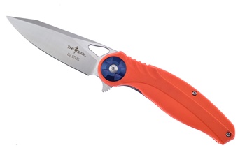 4.75" Orange G10 D2 Steel Blade