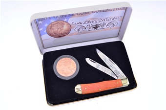 4.25" Liberty Dollar Commemm Trapper