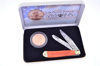 4.25" Lincoln Penny Commemorative Trapper