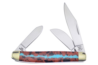 4" H&R Santa Fe Turquoise Vein Stockman