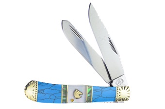 4.25" Turquoise Trapper