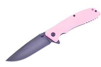 4.5" Pink Tactical Knife