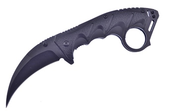 All Black Folding Knife w/ Clip