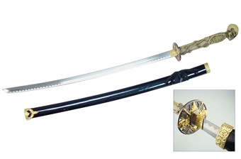 39" Resin Skeleton Katana
