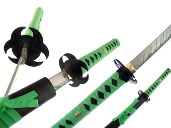 40.5" Lime Green Zombie Katana