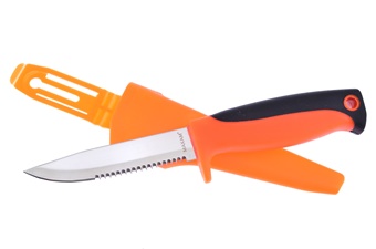 8.25" Orange Bait Knife