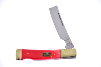 4"Dark Red Smthbn One Arm Razor