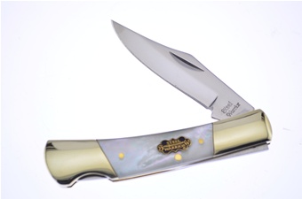 3.5" Salt Water Mother Of Pearl Barracuda