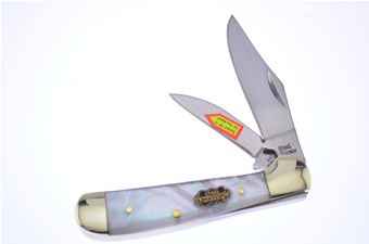 3.25" Saltwater Mother Of Pearl Locking Copperhead