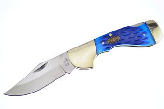 3.75" Blue Pick Bone Choctaw