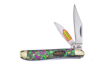 2.875"Mardi Gras Resin Peanut