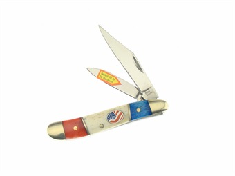 2.875" Red/White/Blue Smoothbone Little Peanut