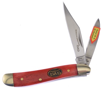 2 7/8" Red Bone Little Peant World's Greatest Dad